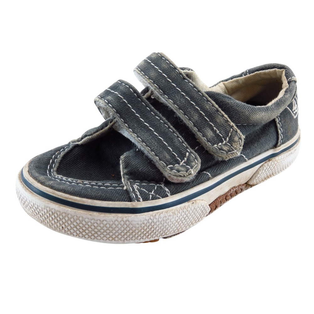 Sperry Top-Sider Blue Fabric Athletic Toddler Boys‎ Sz 6